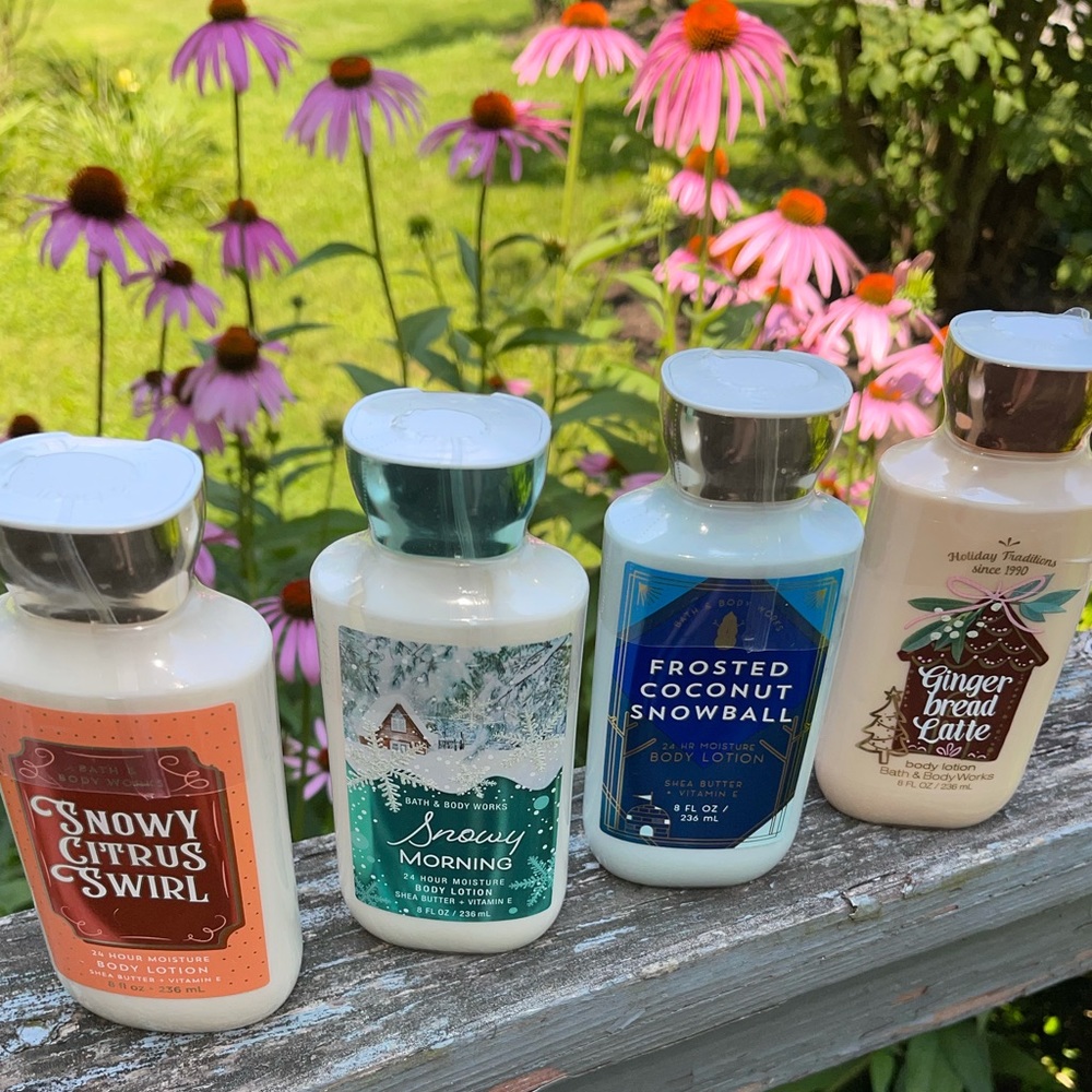4 Bath & Body Lotions!